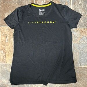 Nike Black Fitted Short Sleeve T-Shirt